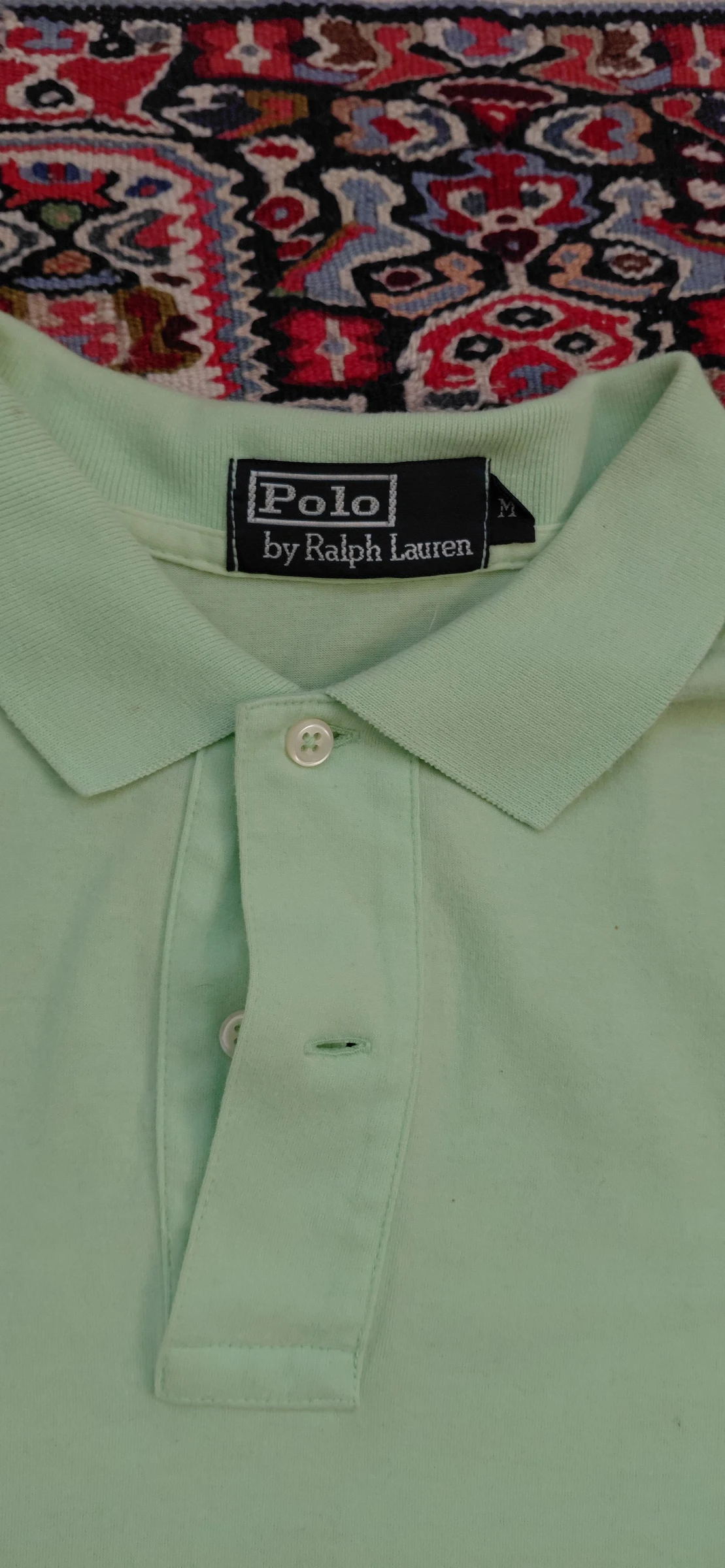 Polo Ralph Lauren Vert Menthe Homme Taille M – 100% Authentique – bon état – photo 4